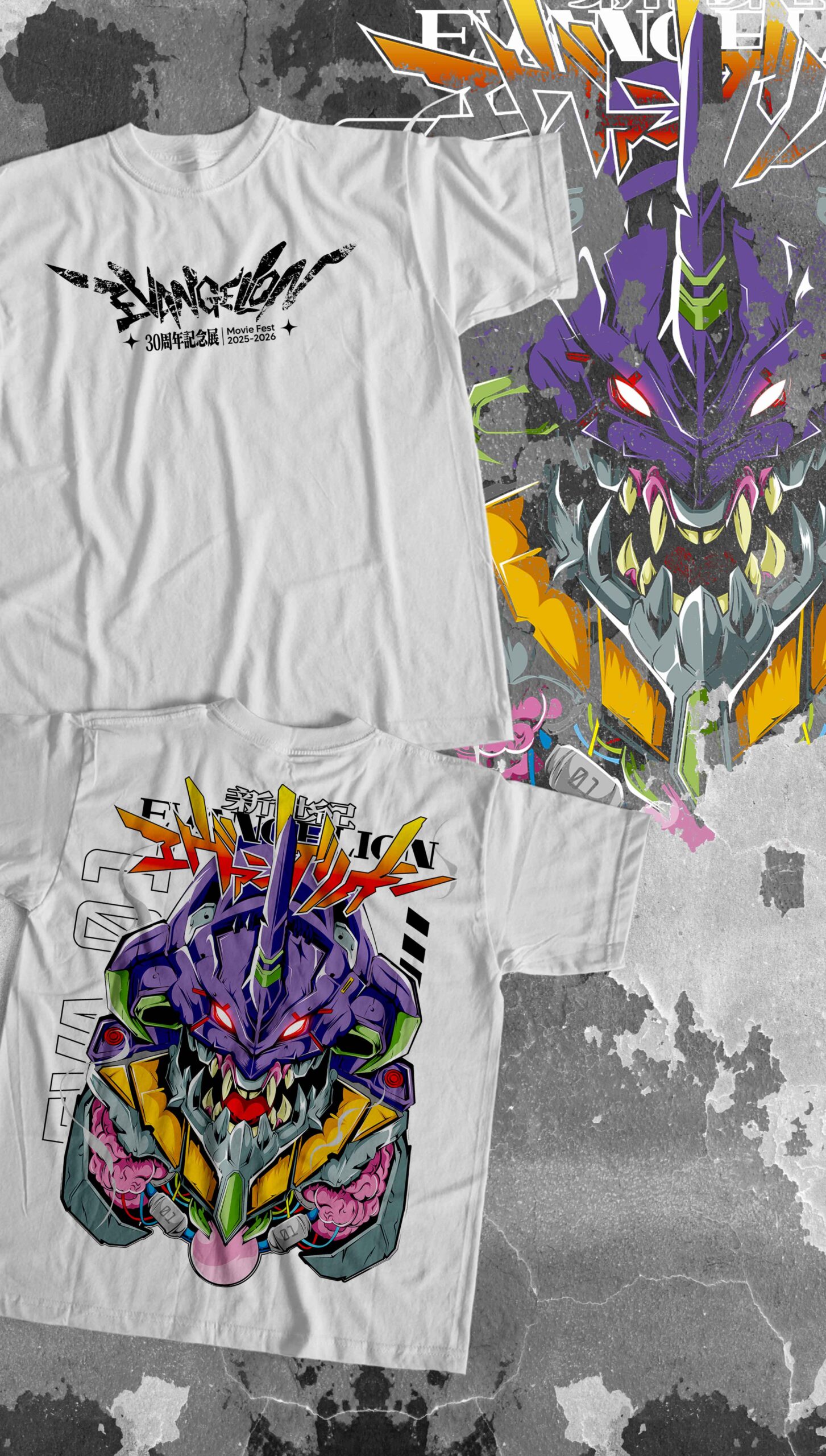 Camiseta EVA 01 - ( Edición Evangelion 30th Movie Fest 2026 ) - Imagen 6