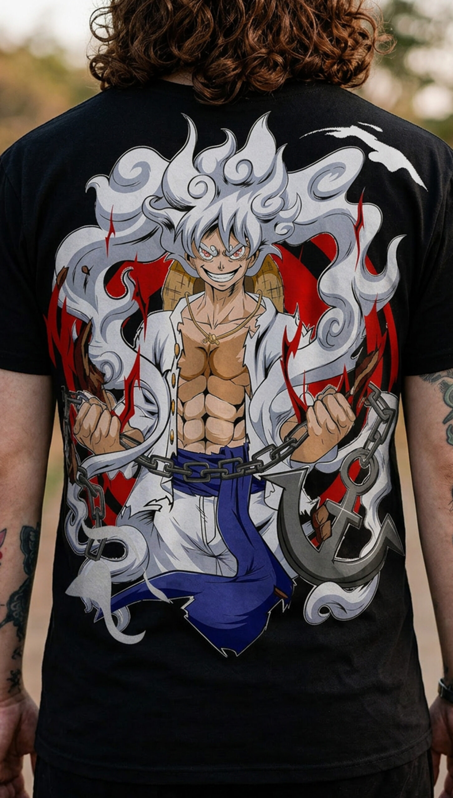 Camiseta Luffy Gear 5 - Edición One Piece