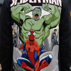 Polera Oversize FRENCH TERRY Spiderman - Edición Brand New Day Movie